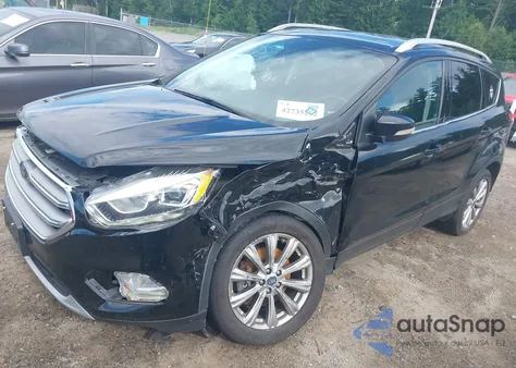 2017 Ford Escape Titanium from USA, damaged, VIN 1FMCU9JD0HUE41960